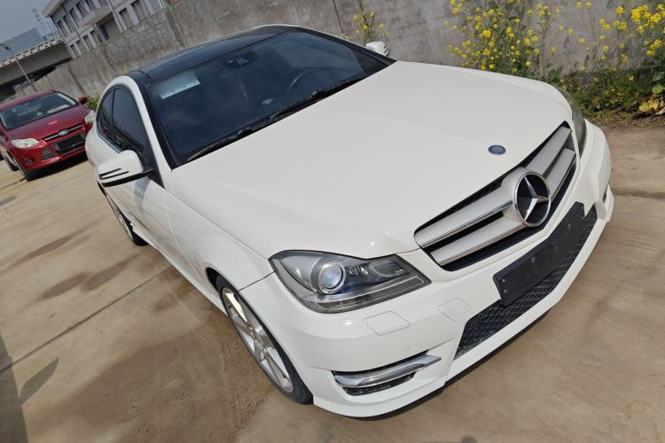 Used Mercedes-Benz C-Class 2013 C 180 Coupe Front Right 45 Deg