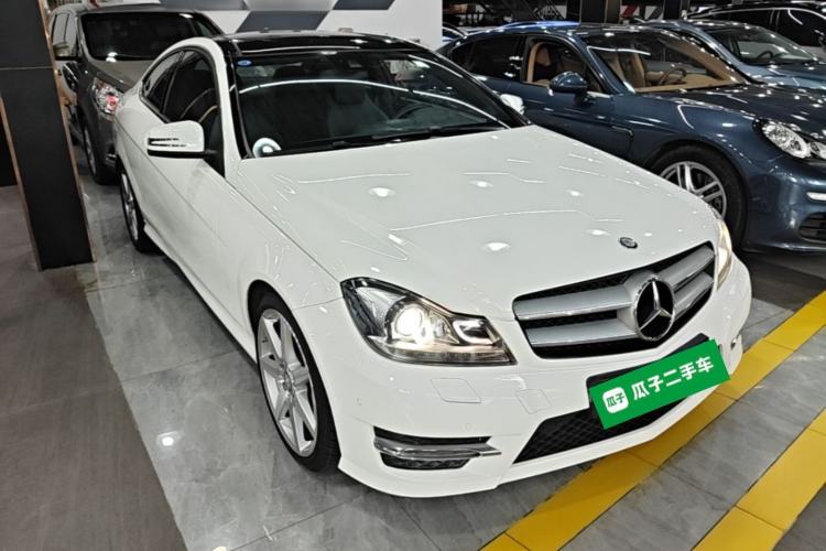 Used Mercedes-Benz C-Class 2013 C 180 Coupe Front Right 45 Deg