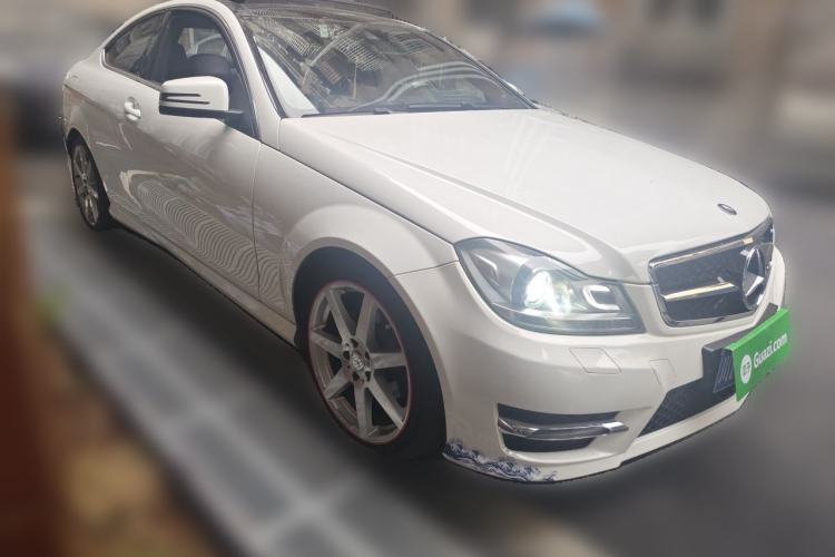 Used Mercedes-Benz C-Class 2013 C 180 Coupe Front Right 45 Deg