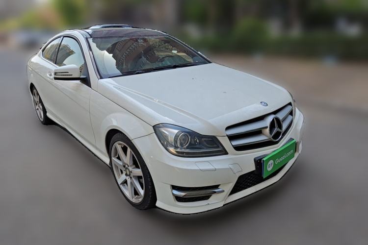 Used Mercedes-Benz C-Class 2013 C 180 Coupe Front Right 45 Deg