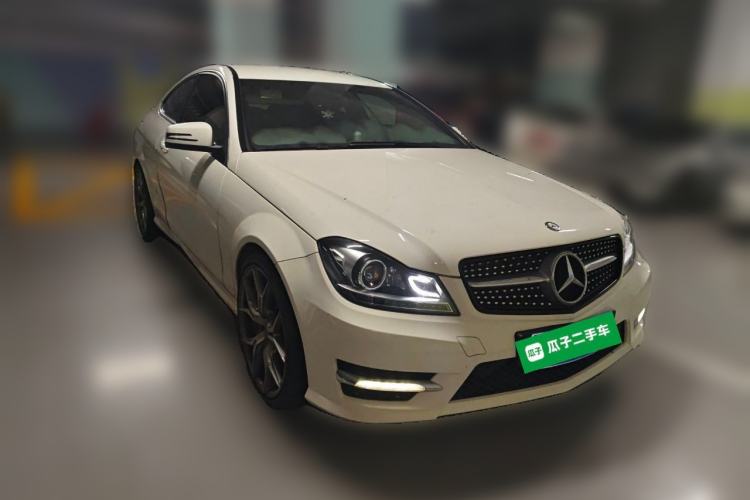 Used Mercedes-Benz C-Class 2013 C 180 Coupe Front Right 45 Deg