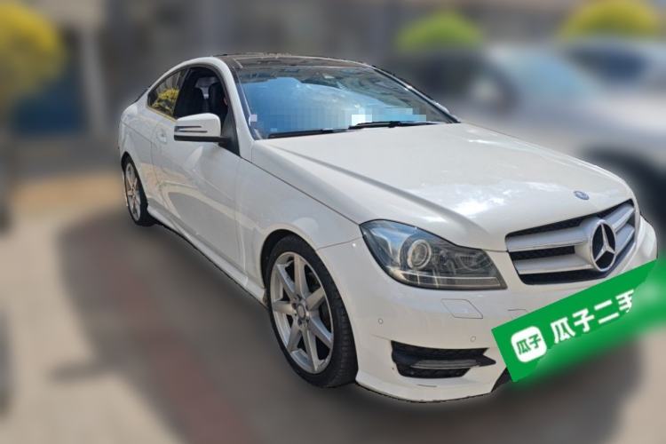 Used Mercedes-Benz C-Class 2013 C 180 Coupe Front Right 45 Deg