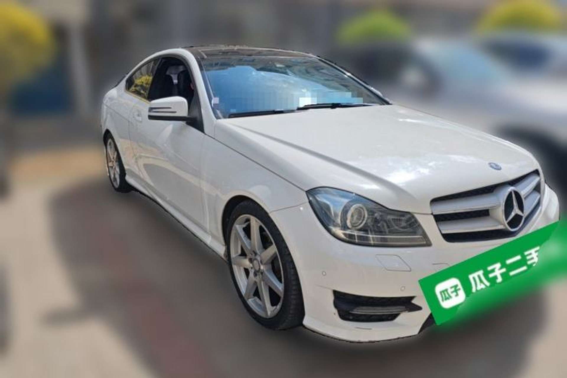 Used Mercedes-Benz C-Class 2013 C 180 Coupe Front Right 45 Deg