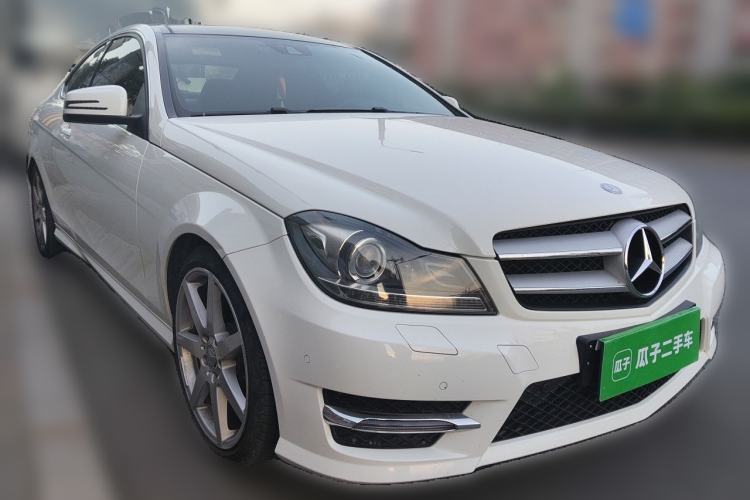 Used Mercedes-Benz C-Class 2013 C 180 Coupe Front Right 45 Deg