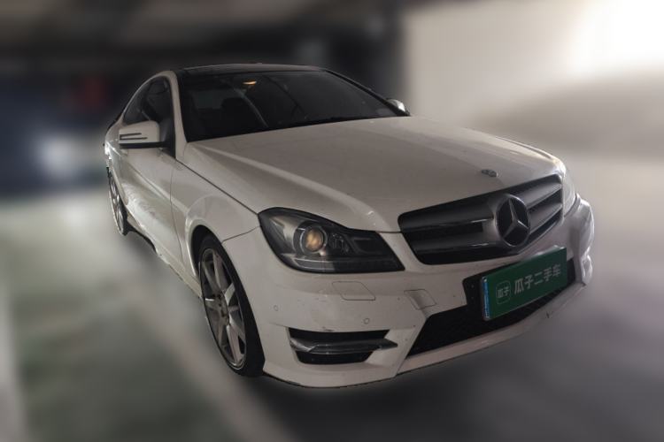 Used Mercedes-Benz C-Class 2013 C 180 Coupe Front Right 45 Deg