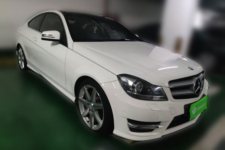 Used Mercedes-Benz C-Class 2013 C 180 Coupe Front Right 45 Deg