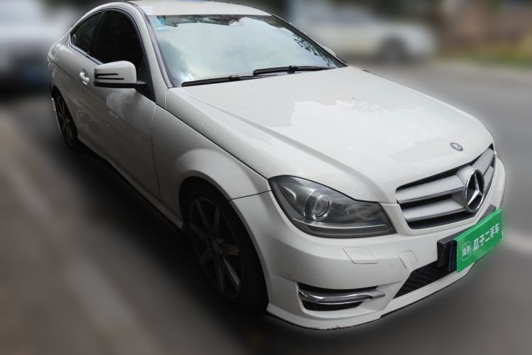 Used Mercedes-Benz C-Class 2013 C 180 Coupe Front Right 45 Deg