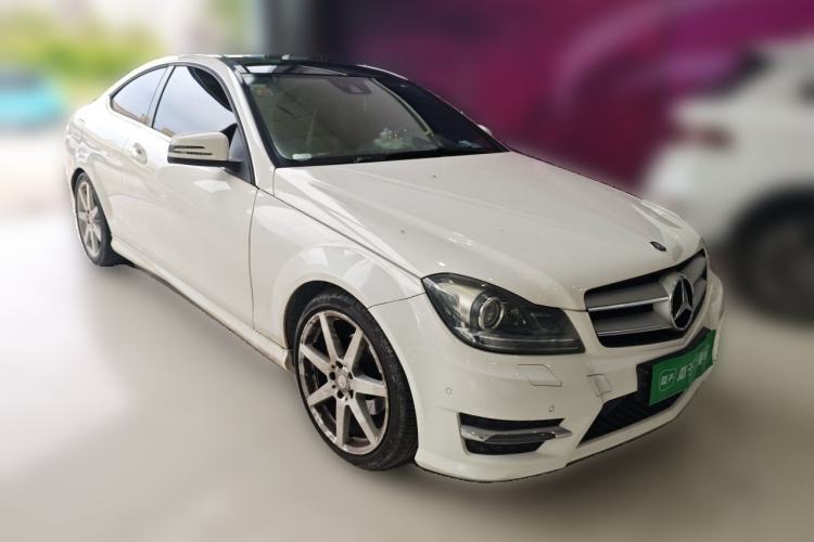 Used Mercedes-Benz C-Class 2013 C 180 Coupe Front Right 45 Deg