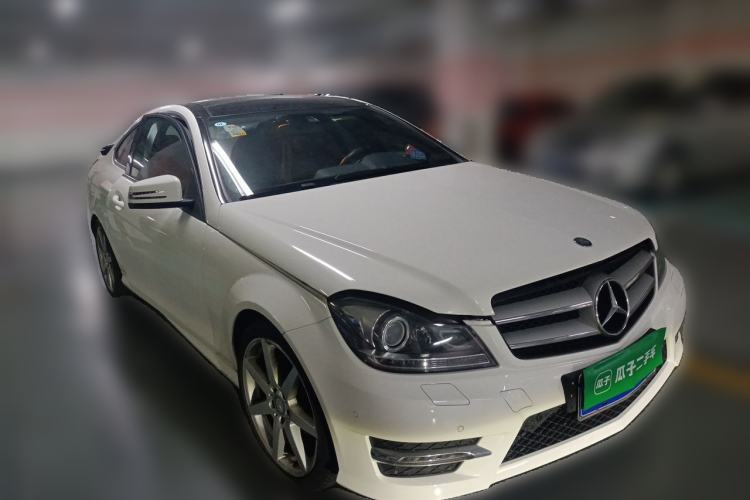 Used Mercedes-Benz C-Class 2013 C 180 Coupe Front Right 45 Deg