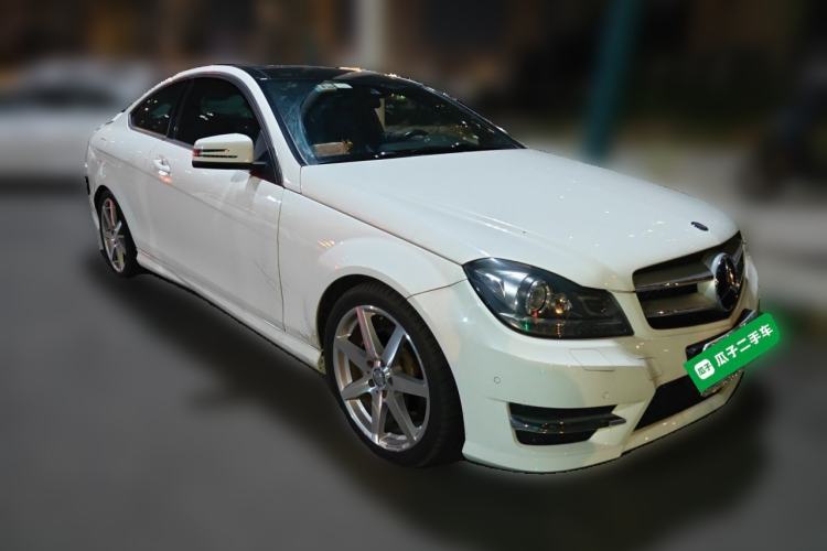 Used Mercedes-Benz C-Class 2013 C 180 Coupe Front Right 45 Deg