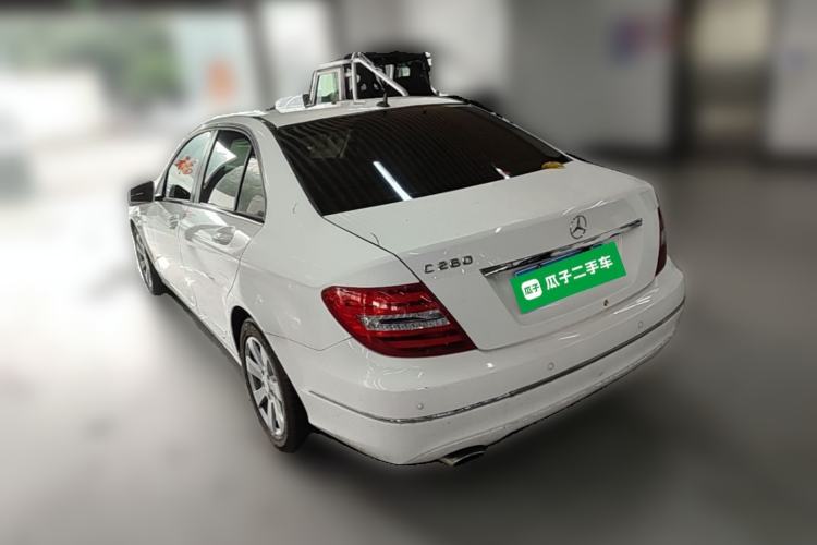 Used Mercedes-Benz C-Class 2013 C 180 CGI Classic Rear Left 45 Deg