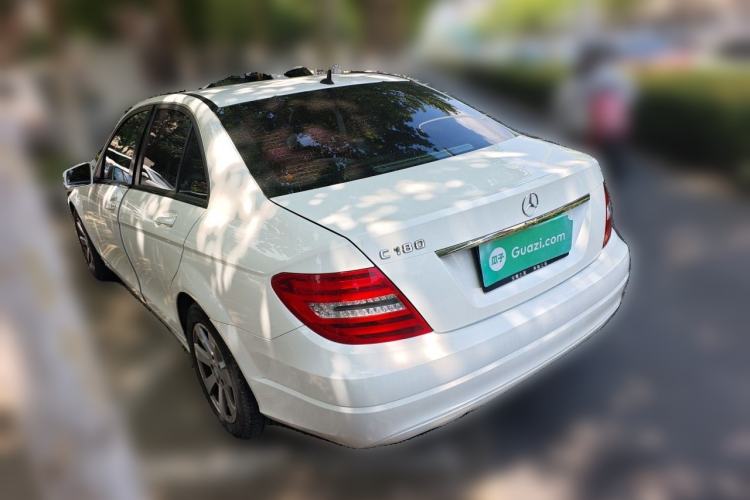 Used Mercedes-Benz C-Class 2013 C 180 CGI Classic Rear Left 45 Deg