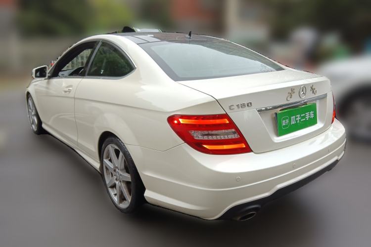 Used Mercedes-Benz C-Class 2013 C 180 Coupe Rear Left 45 Deg