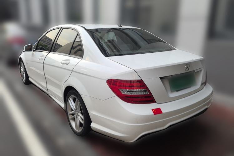 Used Mercedes-Benz C-Class 2013 C 180 Classic Grand Edition Rear Left 45 Deg