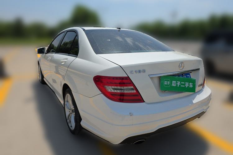 Used Mercedes-Benz C-Class 2013 C 180 Classic Grand Edition Rear Left 45 Deg