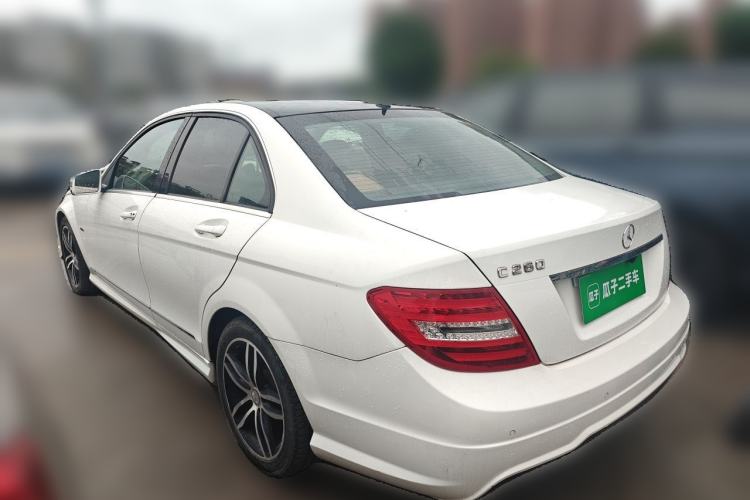 Used Mercedes-Benz C-Class 2013 C 260 CGI Elegant Model Rear Left 45 Deg