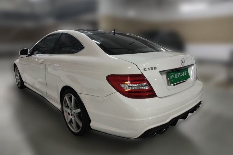 Used Mercedes-Benz C-Class 2013 C 180 Coupe Rear Left 45 Deg