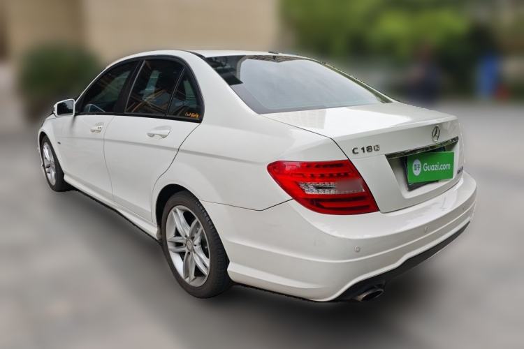 Used Mercedes-Benz C-Class 2013 C 180 Classic Grand Edition Rear Left 45 Deg