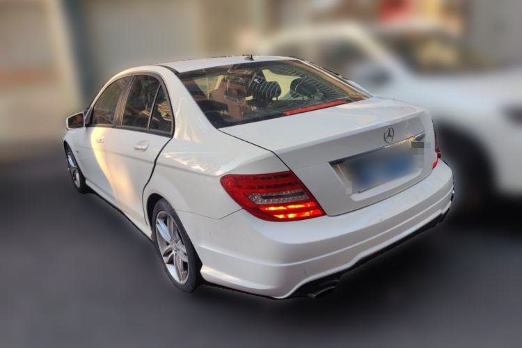 Used Mercedes-Benz C-Class 2013 C 180 Classic Grand Edition Rear Left 45 Deg