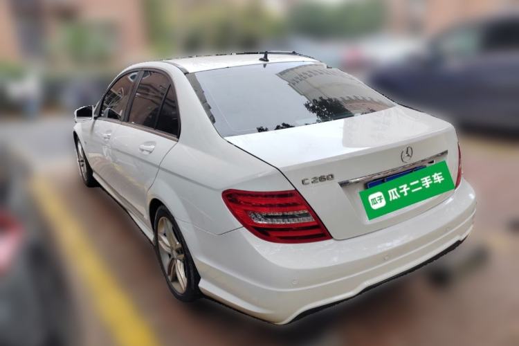 Used Mercedes-Benz C-Class 2013 C 180 Classic Grand Edition Rear Left 45 Deg