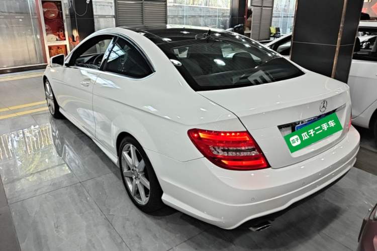Used Mercedes-Benz C-Class 2013 C 180 Coupe Rear Left 45 Deg