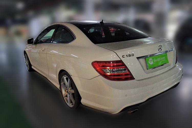 Used Mercedes-Benz C-Class 2013 C 180 Coupe Rear Left 45 Deg