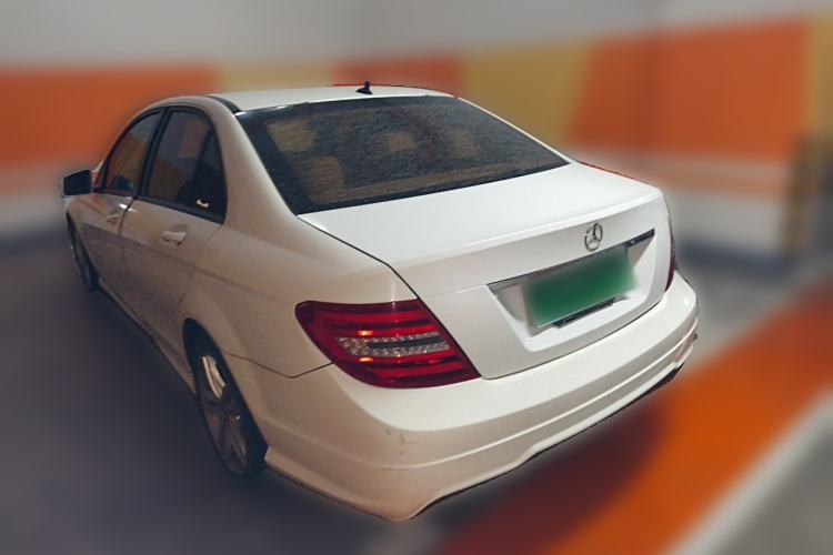 Used Mercedes-Benz C-Class 2013 C 180 Classic Grand Edition Rear Left 45 Deg
