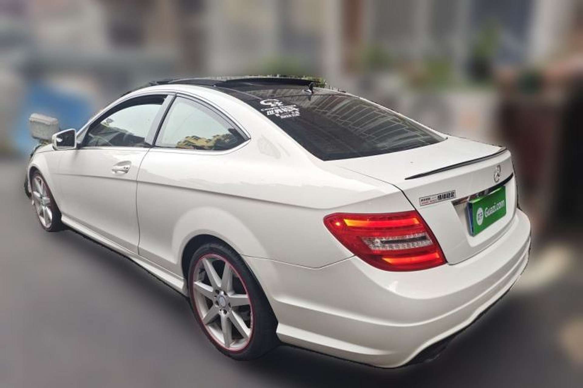 Used Mercedes-Benz C-Class 2013 C 180 Coupe Rear Left 45 Deg