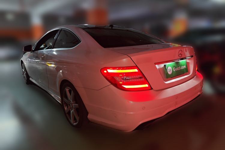 Used Mercedes-Benz C-Class 2013 C 180 Coupe Rear Left 45 Deg