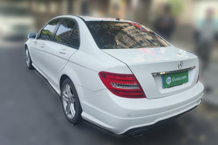 Used Mercedes-Benz C-Class 2013 C 180 Classic Grand Edition Rear Left 45 Deg