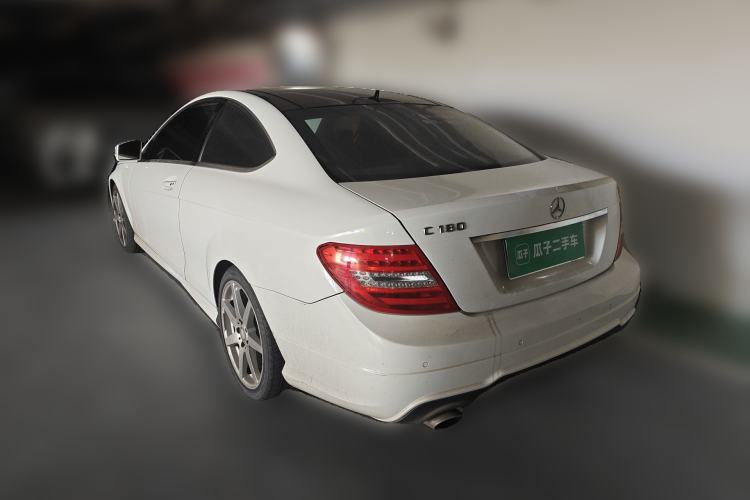 Used Mercedes-Benz C-Class 2013 C 180 Coupe Rear Left 45 Deg