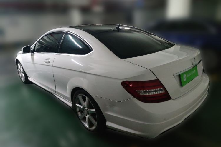 Used Mercedes-Benz C-Class 2013 C 180 Coupe Rear Left 45 Deg