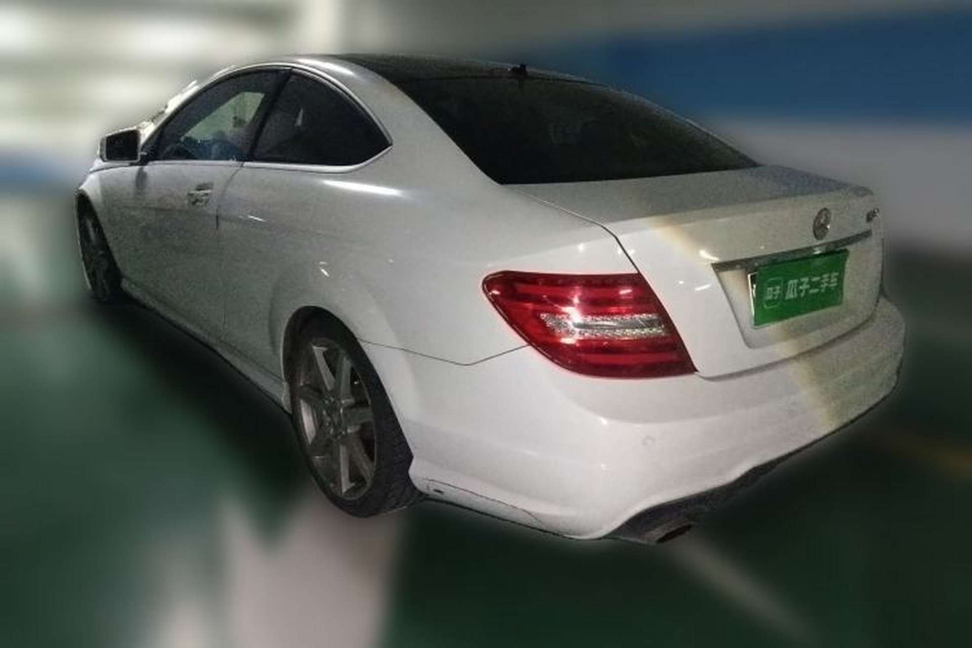 Used Mercedes-Benz C-Class 2013 C 180 Coupe Rear Left 45 Deg