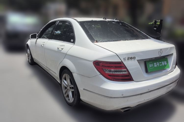 Used Mercedes-Benz C-Class 2013 C 260 CGI Elegant Model Rear Left 45 Deg