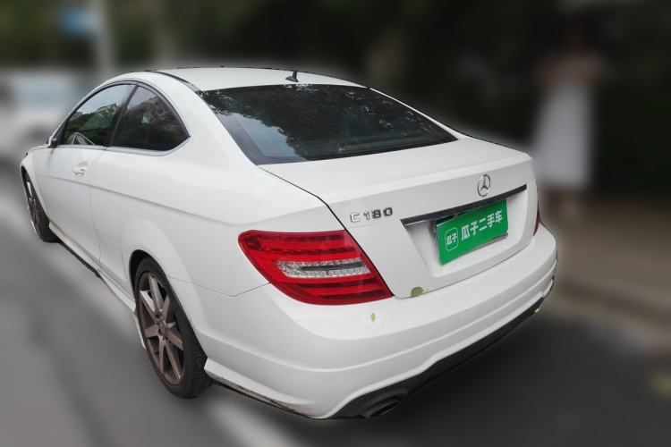 Used Mercedes-Benz C-Class 2013 C 180 Coupe Rear Left 45 Deg