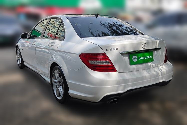 Used Mercedes-Benz C-Class 2013 C 180 Classic Grand Edition Rear Left 45 Deg