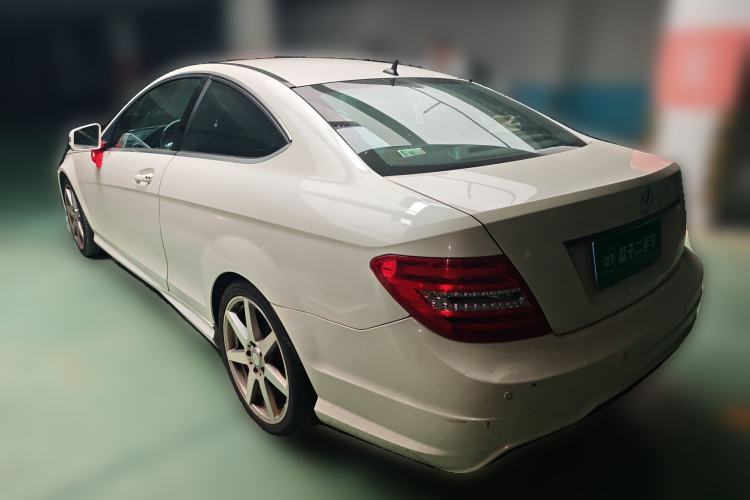 Used Mercedes-Benz C-Class 2013 C 180 Coupe Rear Left 45 Deg