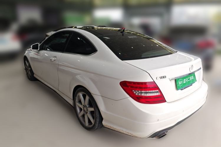Used Mercedes-Benz C-Class 2013 C 180 Coupe Rear Left 45 Deg