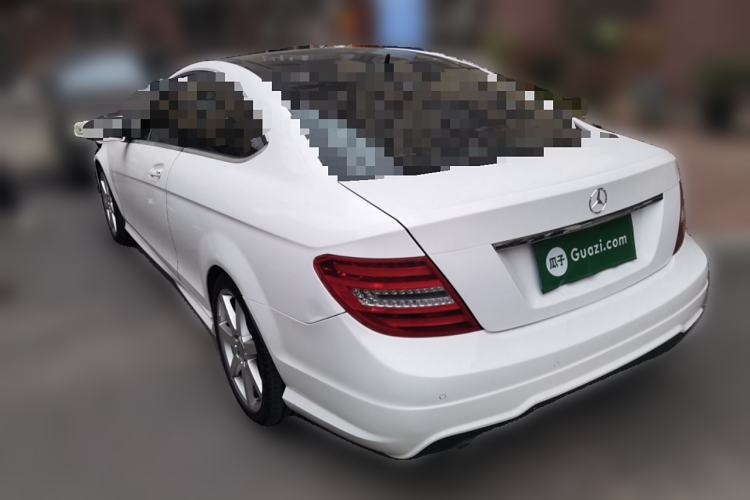 Used Mercedes-Benz C-Class 2013 C 180 Coupe Rear Left 45 Deg