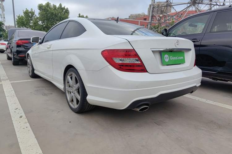 Used Mercedes-Benz C-Class 2013 C 180 Coupe Rear Left 45 Deg