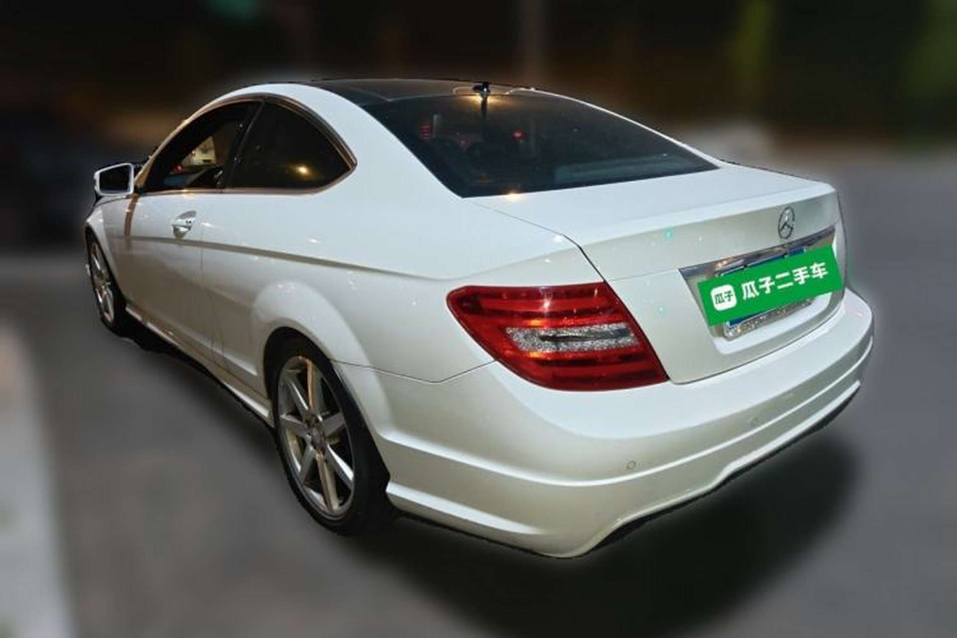 Used Mercedes-Benz C-Class 2013 C 180 Coupe Rear Left 45 Deg