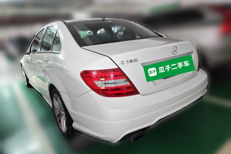 Used Mercedes-Benz C-Class 2013 C 180 Classic Grand Edition Rear Left 45 Deg