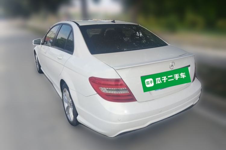 Used Mercedes-Benz C-Class 2013 C 180 Classic Grand Edition Rear Left 45 Deg