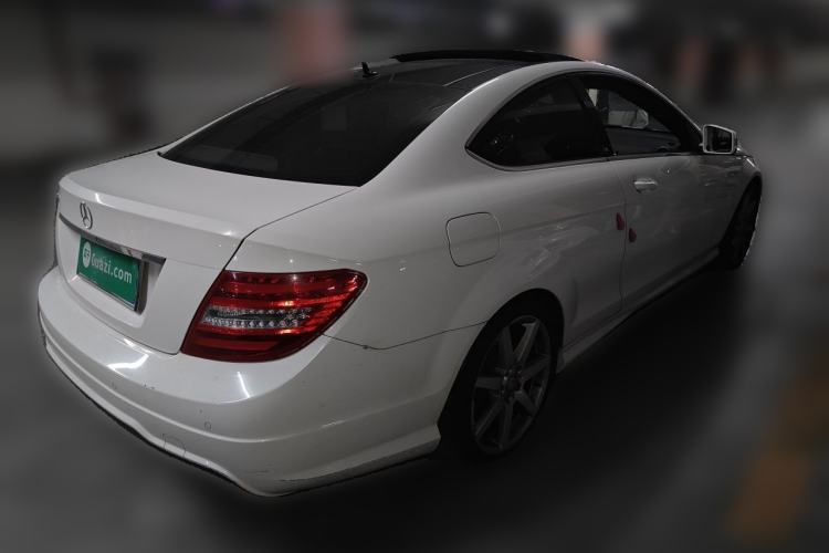 Used Mercedes-Benz C-Class 2013 C 180 Coupe Rear Right 45 Deg