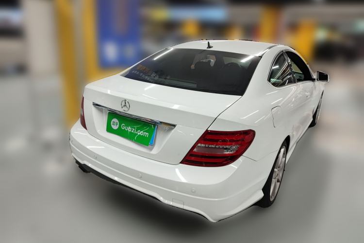 Used Mercedes-Benz C-Class 2013 C 180 Coupe Rear Right 45 Deg