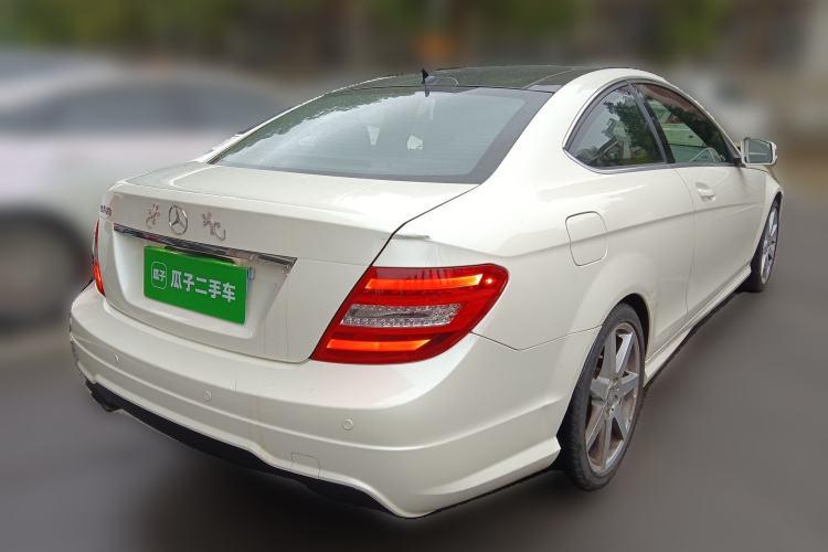 Used Mercedes-Benz C-Class 2013 C 180 Coupe Rear Right 45 Deg