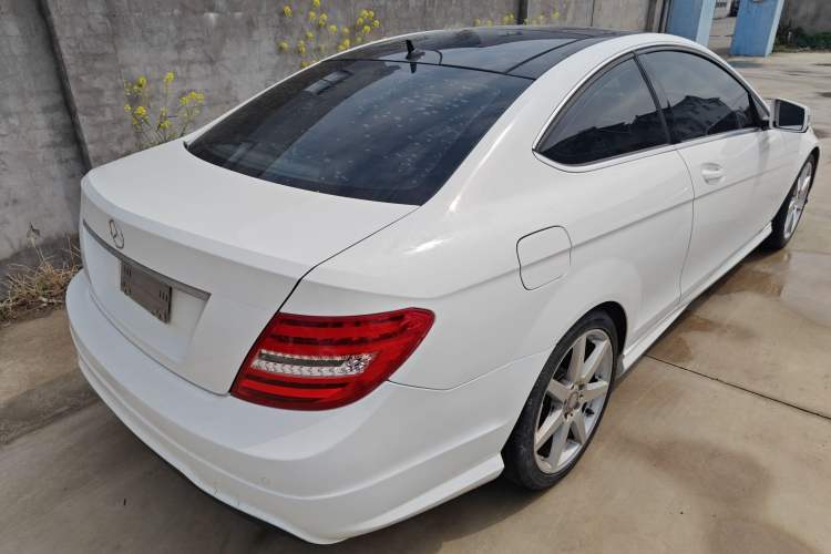 Used Mercedes-Benz C-Class 2013 C 180 Coupe Rear Right 45 Deg