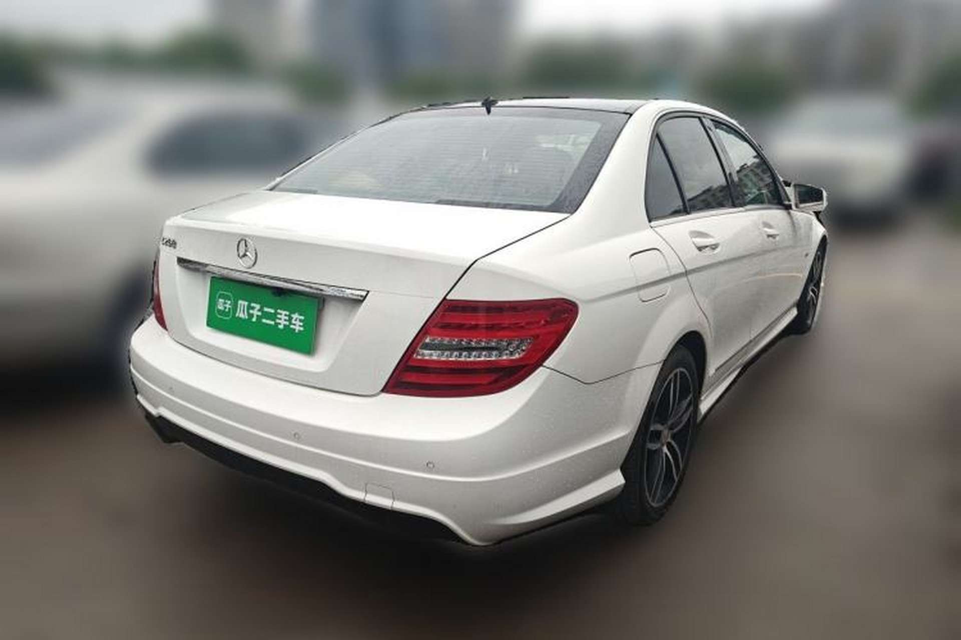 Used Mercedes-Benz C-Class 2013 C 260 CGI Elegant Model Rear Right 45 Deg