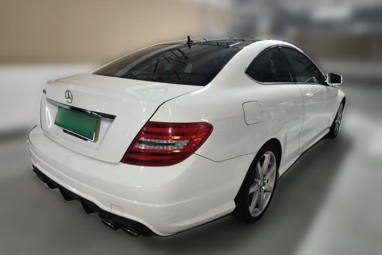 Used Mercedes-Benz C-Class 2013 C 180 Coupe Rear Right 45 Deg