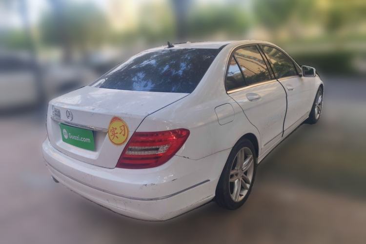 Used Mercedes-Benz C-Class 2013 C 260 CGI Elegant Model Rear Right 45 Deg